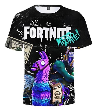 fortnite_llama_mixtape_t-shirt